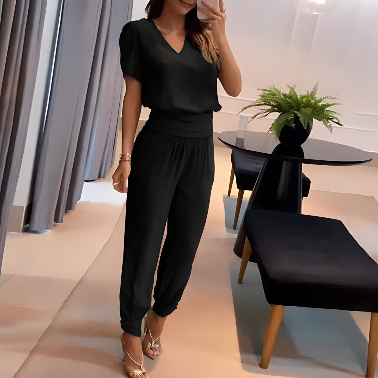 Zulema® | Set di camicetta e pantaloni alla moda