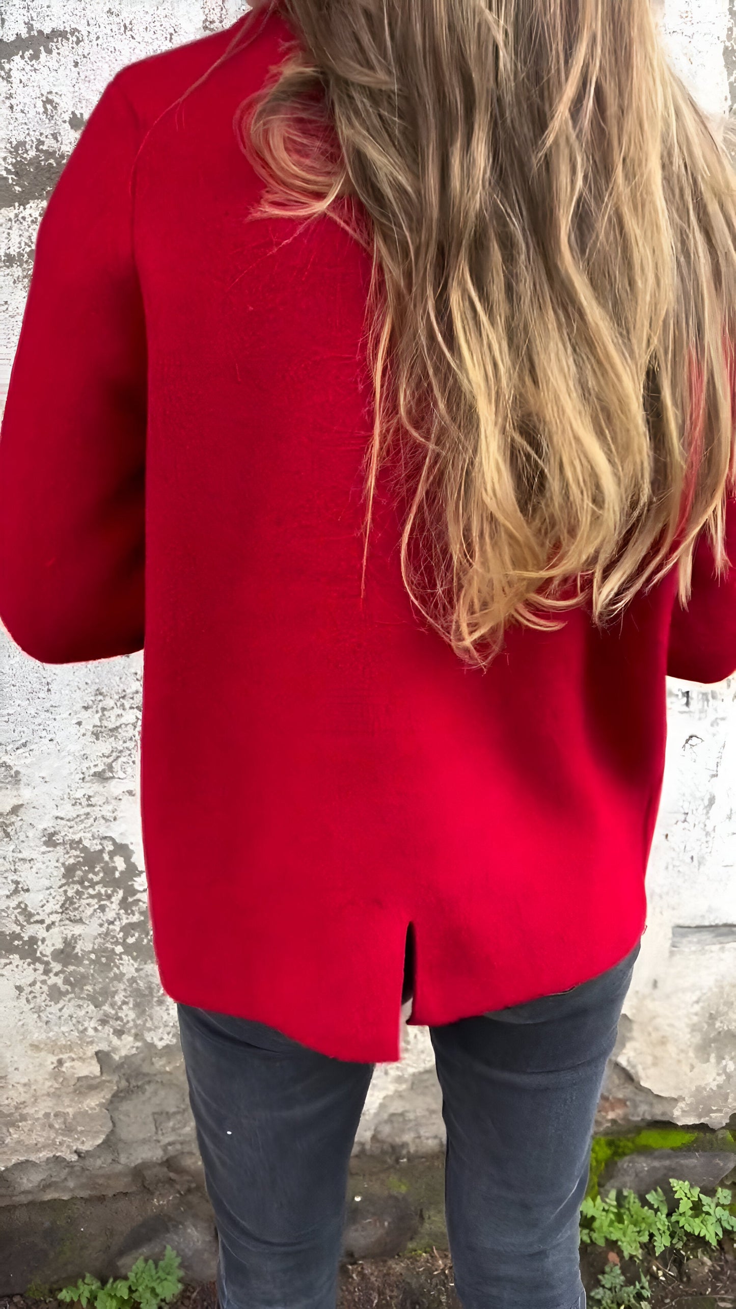 Ainhoa® | Giacca in cotone con revers e chiusura con zip