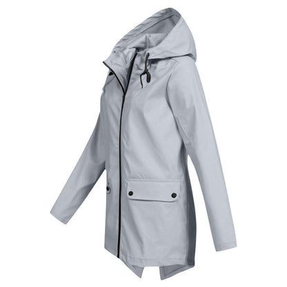 Xylia® | Cappotto casual da donna con cappuccio