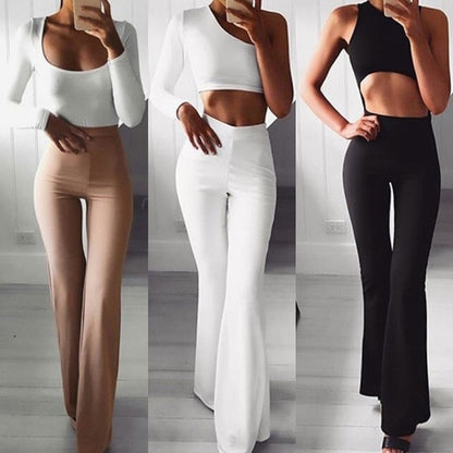 Zafferano® | Pantaloni eleganti a vita alta da donna