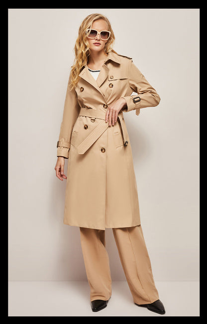 Adriana® | Trench da donna antivento dalla vestibilità sartoriale