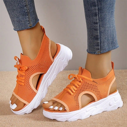 Laurene® | Sandali con plateau traspiranti