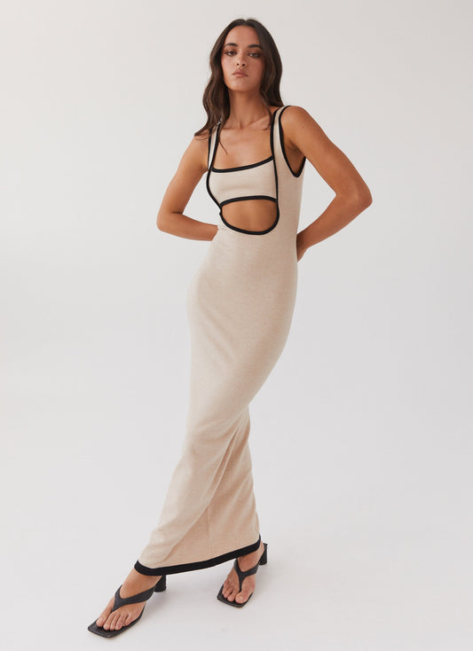 Zulema® | Abito lungo Holle con spalline in lana