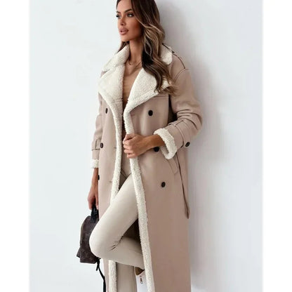 Xiomara® | Cappotto invernale lungo, lussuoso ed elegante