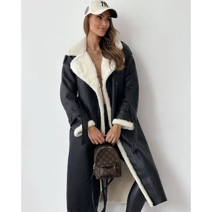 Xiomara® | Cappotto invernale lungo, lussuoso ed elegante