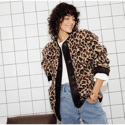 Yoselin® | Giacca leopardata