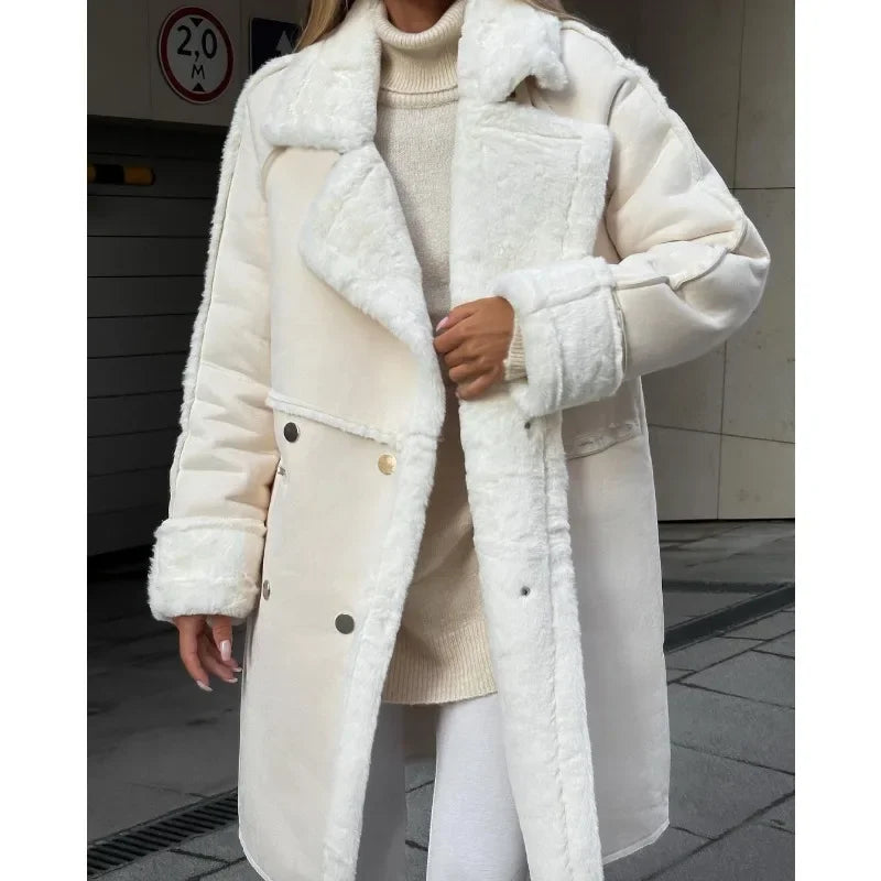 Yasmina® | Cappotto in pelliccia sintetica autunnale