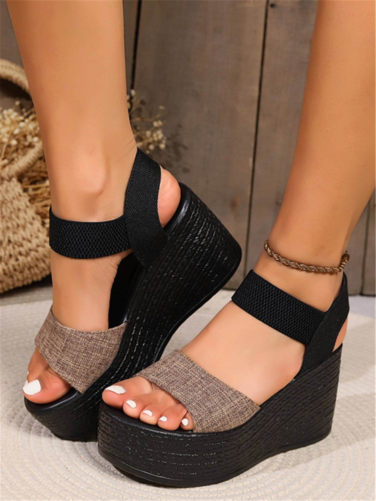Pratyusha® | Sandali con plateau da donna