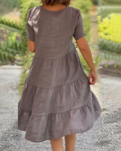 Zulema® | Abito in cotone e lino