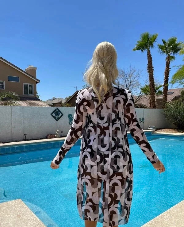 Olivia® | Top bikini 3 in 1 + pantaloni + kimono