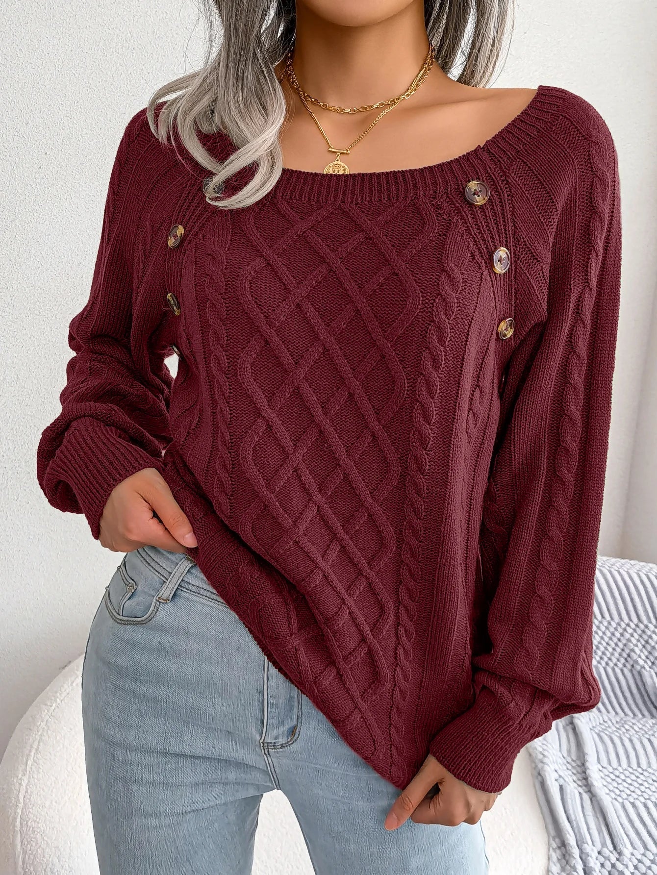 Yvonne® | Maglione lavorato a maglia alla moda per l'inverno