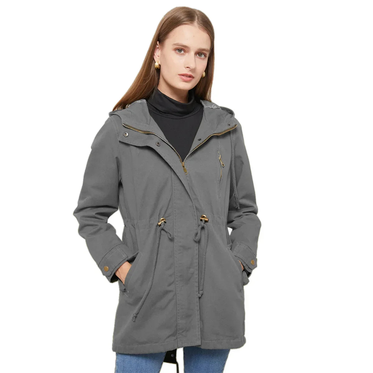 Xylia® | Trench con cappuccio