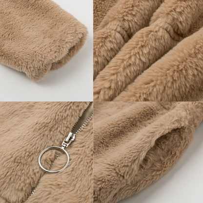 Wendula® | Giacca in peluche alla moda invernale