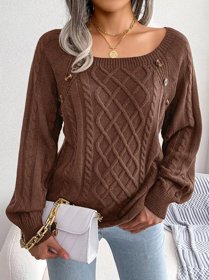 Yvonne® | Maglione lavorato a maglia alla moda per l'inverno