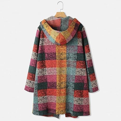 Yanet® | Cardigan con cappuccio multicolore da donna