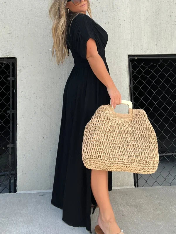 Zafferano® | Abito lungo elegante con spacco