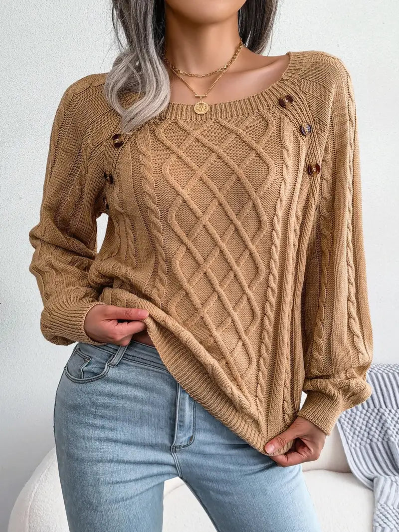 Yvonne® | Maglione lavorato a maglia alla moda per l'inverno