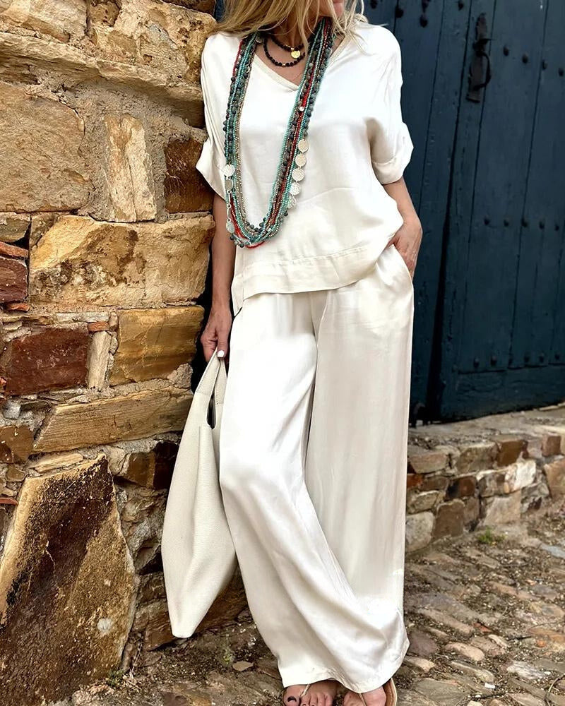 Zulema® | Set camicetta e pantaloni Elysian Elegance di Bologna