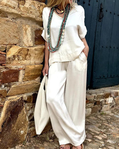 Zulema® | Set camicetta e pantaloni Elysian Elegance di Bologna