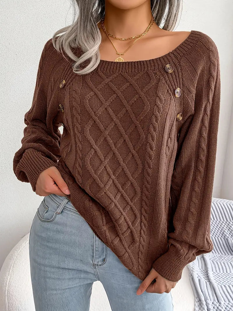Yvonne® | Maglione lavorato a maglia alla moda per l'inverno