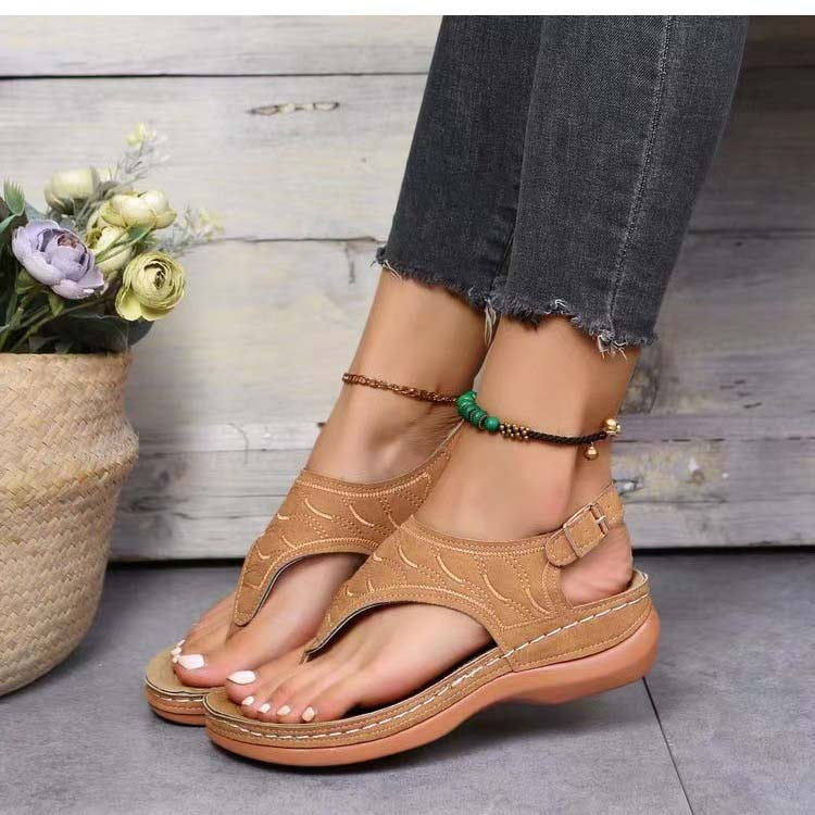 Irene® | Romanza Eleganti sandali con zeppa per il look estivo da spiaggia