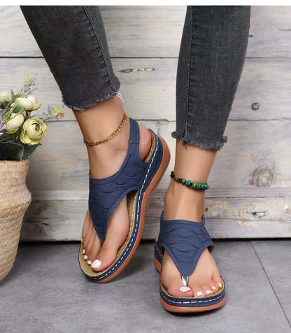 Irene® | Romanza Eleganti sandali con zeppa per il look estivo da spiaggia