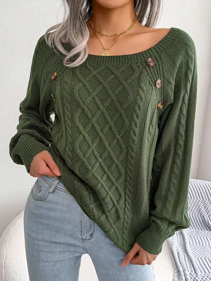 Yvonne® | Maglione lavorato a maglia alla moda per l'inverno