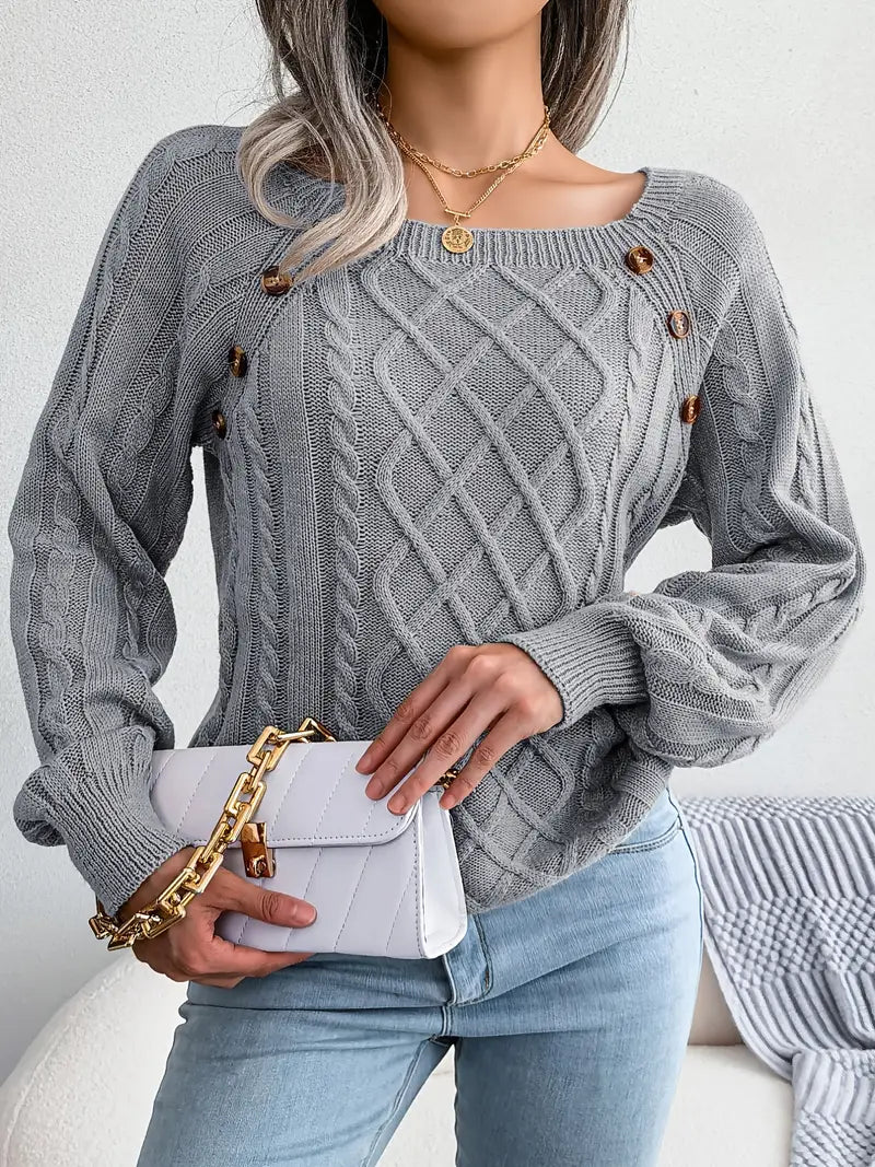 Yvonne® | Maglione lavorato a maglia alla moda per l'inverno