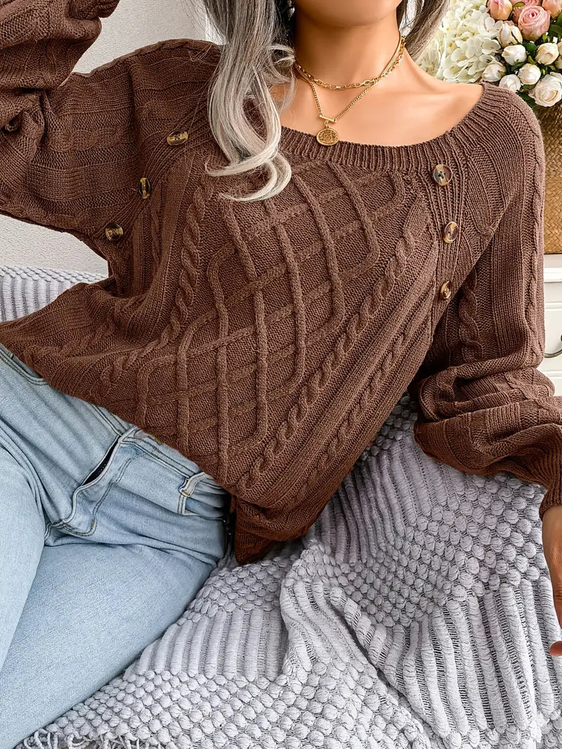 Yvonne® | Maglione lavorato a maglia alla moda per l'inverno