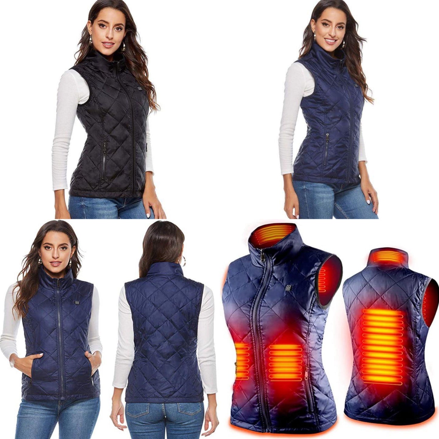 Zoe® | Gilet riscaldante alla moda con USB