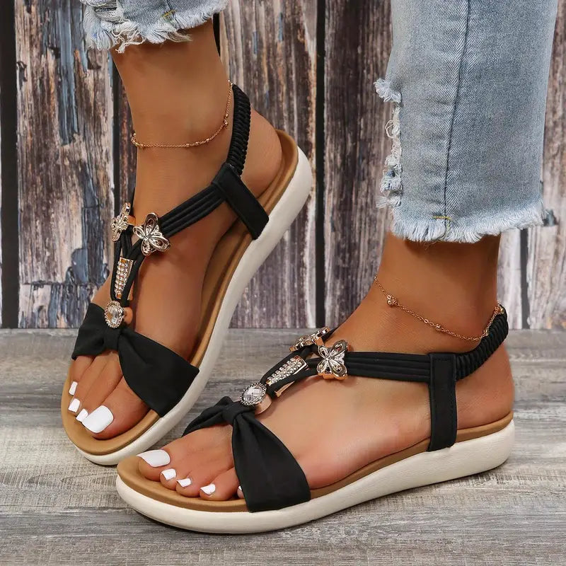 Ottavia® | Sandali a farfalla bohémien per il massimo comfort