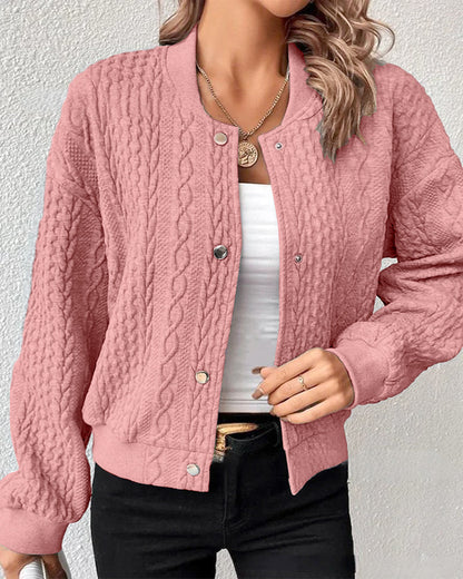 Yolanda® | Gilet elegante in tessuto getextureerde