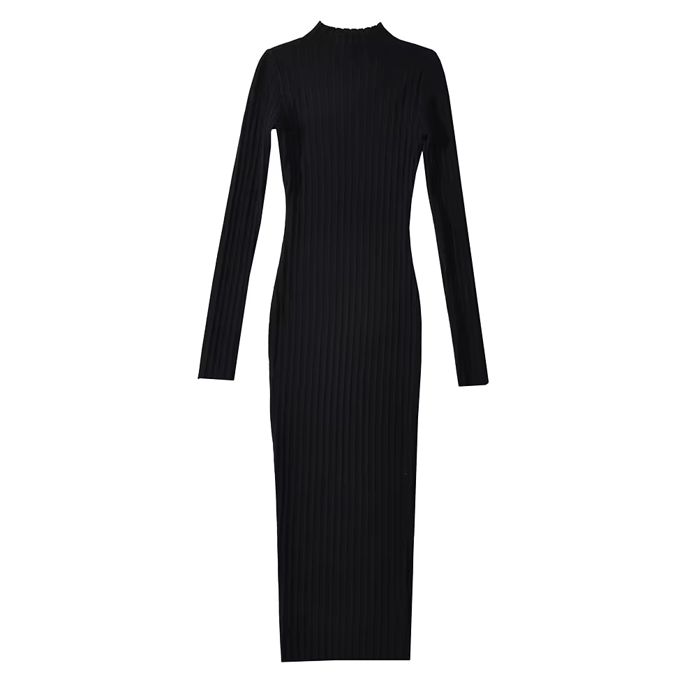 Zulema® | Elegante abito midi in maglia a coste