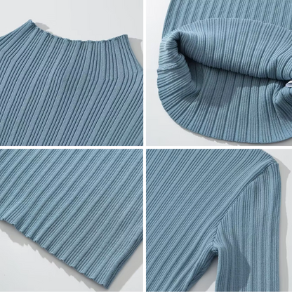 Zulema® | Elegante abito midi in maglia a coste