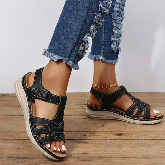 Abigail® | Sandali in pelle alla moda per le donne