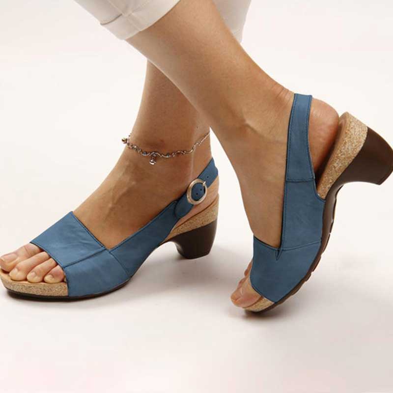 Katara® | Sandali con tacco ortopedici