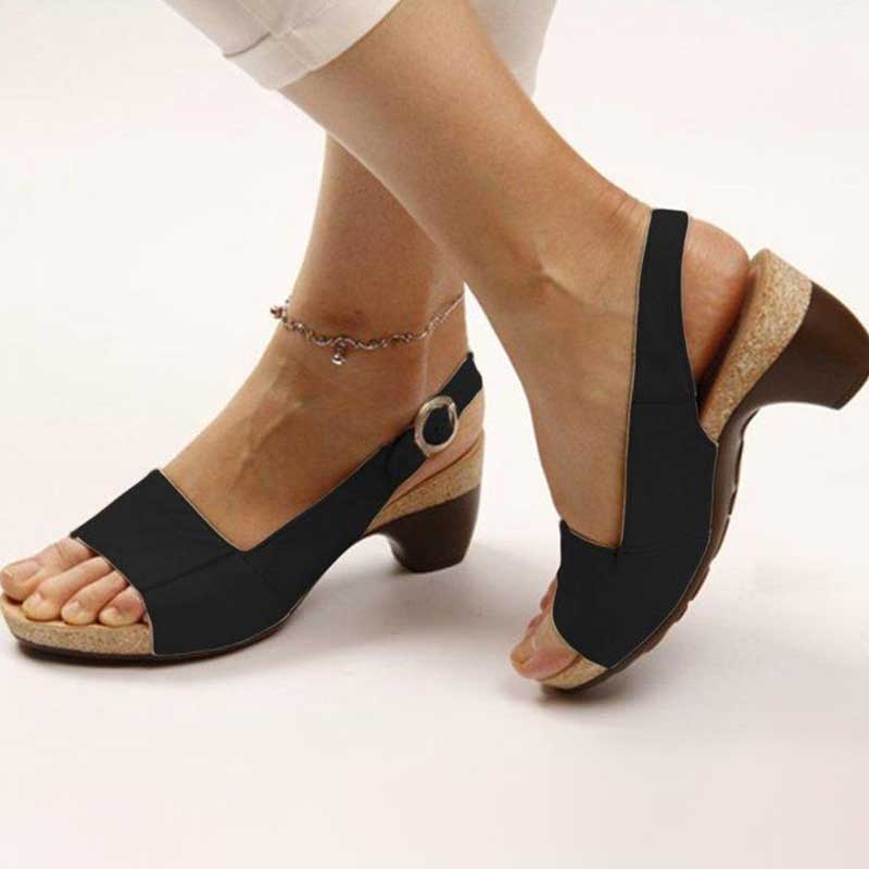 Katara® | Sandali con tacco ortopedici