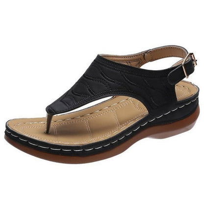 Irene® | Romanza Eleganti sandali con zeppa per il look estivo da spiaggia